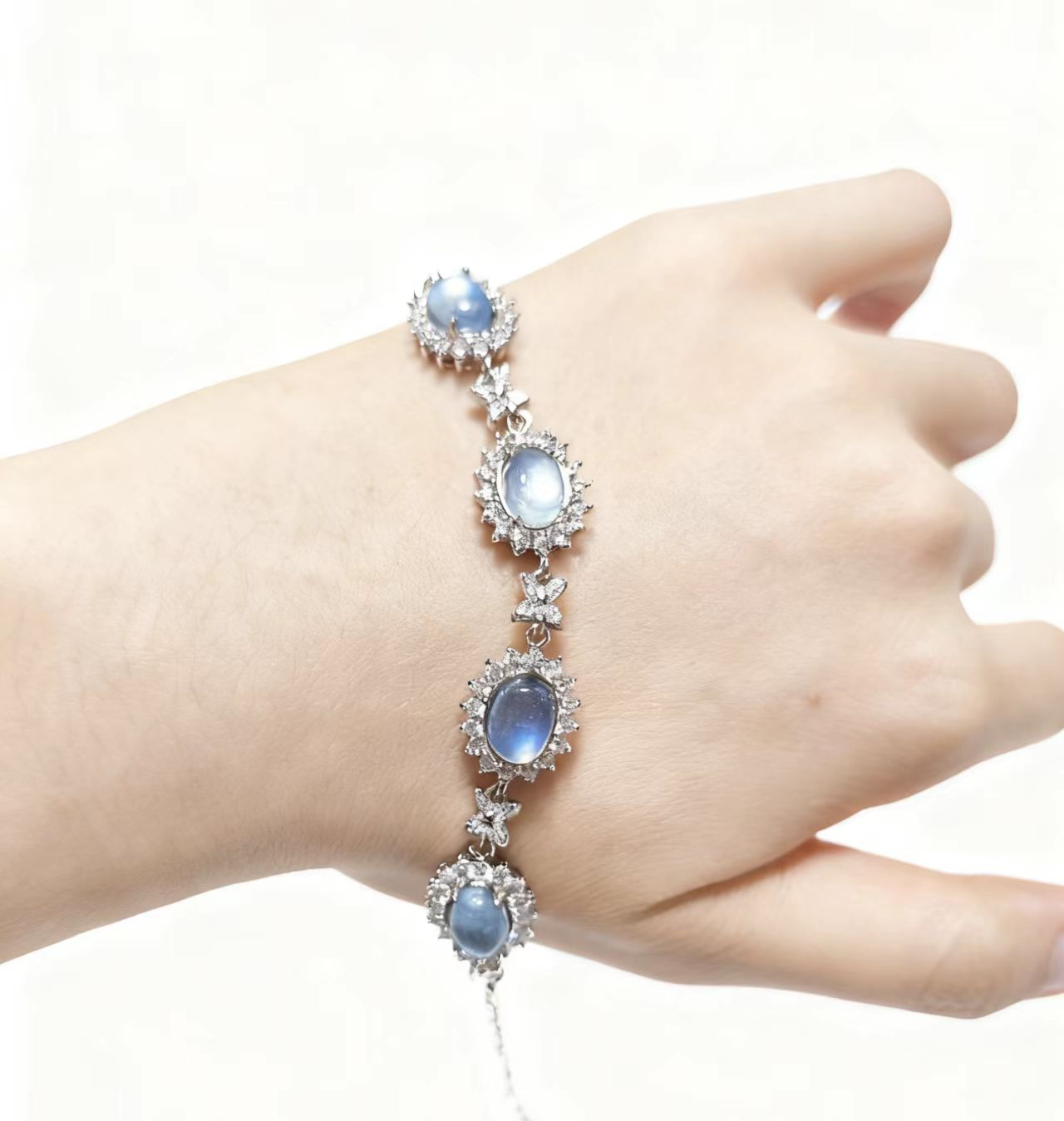 Aquamarine bcracelet